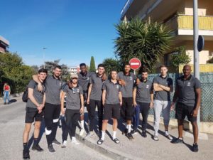 Tous les joueurs de la NM3 dans les rues de Cagnes